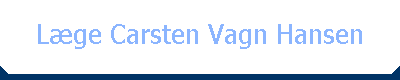 Læge Carsten Vagn Hansen